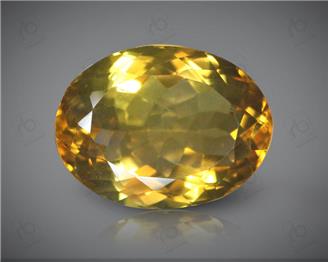 Yellow Citrine Natural Certified  10.54CTS-8398
